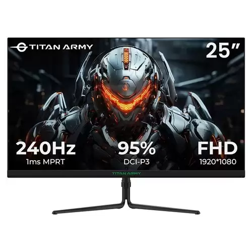 Order In Just $139.99 Titan Army P25a2h Gaming Monitor, 25-inch 1920x1080 Fhd Screen, 240hz Refresh Rate, 1ms Mprt, Adaptive Sync, 178 Viewing Angle, 95% Dci-p3 Color Gamut, Support Fps/rts Game Mode, Pip & Pbp Display, Low Blue Light, Wall Mount With This Coupon At Geekbuyi