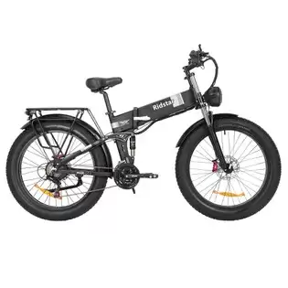 Pay Only $1,271.81 For Ridstar H26 Pro Electric Bike, 26*4.0 Inch All-terrain Fat Tires 1000w Motor 48v 20ah Battery 58km/h Max Speed 120km Max Range Oil Brake With This Coupon Code At Geekbuying