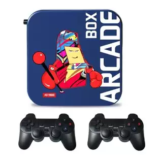 Order In Just $60.93 Arcade Box 128gb Retro Game Console, Android Tv Box, 40000+ Classic Games, 50+ Emulators, 2 Wireless Gamepads With This Discount Coupon At Geekbuying