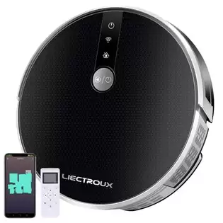 Pay Only $157.64 For Liectroux C30b Robot Vacuum Cleaner 6000pa Suction With Ai Map Navigation 2500mah Battery Smart Partition Electric Water Tank App Control - Black With This Coupon Code At Geekbuying