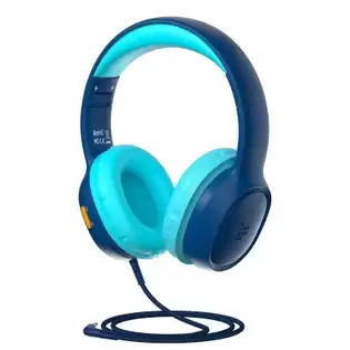 Order In Just $13.05 Tronsmart Kh01 Wired Kids Headphones - Blue With This Discount Coupon At Geekbuying