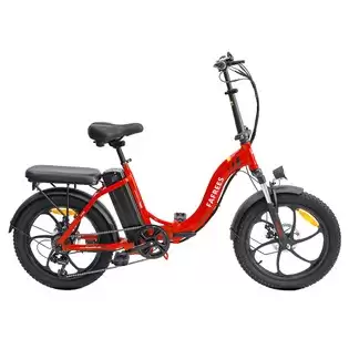 Pay Only €879.00 For Fafrees F20 Electric Bike 20 Inch Folding Frame E-bike 7-speed Gears With Removable 15ah Lithium Battery - Red With This Coupon Code At Geekbuying