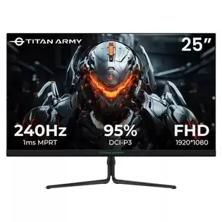 Order In Just $159.99 Titan Army P25a2h Gaming Monitor, 25-inch 1920x1080 Fhd Screen, 240hz Refresh Rate, 1ms Mprt, Adaptive Sync, 178 Viewing Angle, 95% Dci-p3 Color Gamut, Support Fps/rts Game Mode, Pip & Pbp Display, Low Blue Light, Wall Mount With This Discount Coupon At