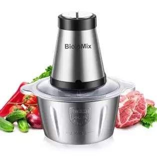 Order In Just €44.99 Biolomix Cp615 Electric Meat Grinder Chopper, Low/high 2 Speeds, 500w Motor, 2l Large Capacity With This Discount Coupon At Geekbuying