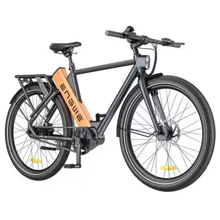 Pay Only €1749.00 For Engwe P275 Pro City Electric Bike, 27.5'' Spoke Tires, 250w Bafang Brushless Mid-drive Motor, 3-level Automatic Gear Shifter, 36v 19.2ah Battery, 260km Max Range, Front & Rear Hydraulic Disc Brake - Black Orange With This Coupon Code At Geekbuying