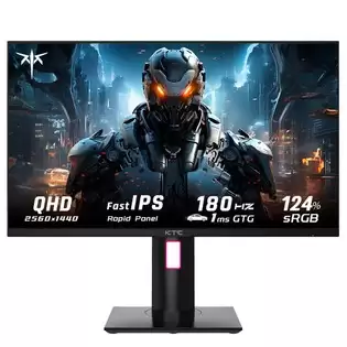 Pay Only €179.99 For Ktc H27t22 27-inch Gaming Monitor 2560x1440 Qhd 16:9 Eled 180hz Fast Ips Panel Screen 1ms Gtg Response Time 99% Srgb Hdr10 Low Motion Blur Compatible With Freesync G-sync Usb 2xhdmi2.0 2xdp1.4 Audio Out Horizontal & Vertical Rotated Vesa Mount With This