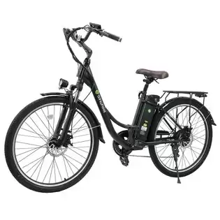 Pay Only $614.86 For Isinwheel U2 Electric Bike, 350w Motor, 36v 13ah Battery, 26*1.95-inch Tires, 25km/h Max Speed, 75km Range, Mechanical Disc Brake, Front Suspension, Shimano 7-speed, Lcd Display - Black With This Coupon Code At Geekbuying