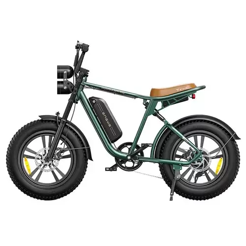 Pay Only $969.00 For Engwe M20 Electric Bike 20*4.0'' Fat Tires 750w Brushless Motor 45km/h Max Speed 48v 13ah Battery 75km Range Double Disc Brake Shimano 7-speed Gears Dual Shock Systems - Green With This Coupon Code At Geekbuying