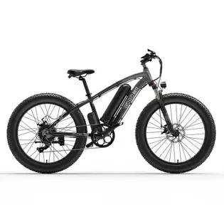 Pay Only €1149.00 For Gogobest Gf600 Electric Bike 48v 13ah Battery 1000w Motor 26x4.0 Inch Fat Tire Aluminum Alloy Frame Shimano 7-speed Shift Max Speed 40km/h 110km Power-assisted Mileage Range Lcd Display Ip54 Waterproof - Black Grey With This Coupon Code At Geekbuying
