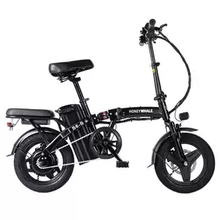 Order In Just €455.00 Honeywhale S6-s 14-inch Electric Bike 250w Brushless Motor 48v 10.4ah Battery 35km/h Max Speed Dual Disc Brake - Black With This Discount Coupon At Geekbuying