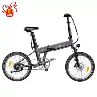 Order In Just $1,305.03 Pvy Libon 16kg Lightweight Electric Bike 500w Motor 36v 10.4ah + 10ah 260km Range 20*2.5-inch Tire Hydraulic Brake Shock Absorption Fork, Torque Sensor Carbon Belt Color Lcd Display Smart App International Version - Grey With This Discount Coupon At G