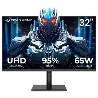 Pay Only $199.99 For Titan Army P32h2u Commercial Monitor, 32-inch 3840x2160 4k Uhd Screen, 60hz Refresh Rate, Hdr10 Brightness, Low Blue Light, Built-in Speaker, 95% Dci-p3 Color Gamut, 65w Full-featured Usb-c Port, Vesa Mount With This Coupon Code At Geekbuying