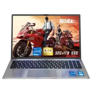 Pay Only €649.00 For Ninkear N16 Pro Laptop, 16'' 2560*1600 Ips Screen, 165hz Refresh Rate, Intel Core I7-13620h 10 Cores Max 4.9ghz, 32gb Ram 1tb Ssd, Wifi 6 Bluetooth 5.0, 1*usb2.0 2*usb3.0 1* Full-featured Type-c 1*hdmi 1*rj45, 65w Type-c Charging, Face Unlock With This C