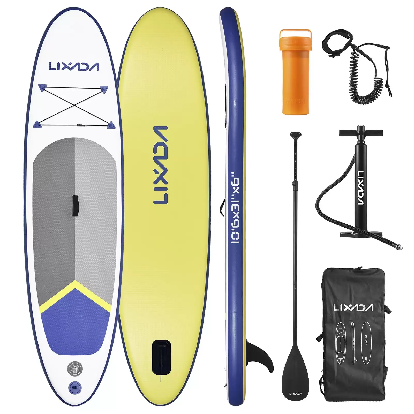 Pay Only € 119.99 Lixada 3.2m Inflatable Paddle Board Stand Up At Cafago