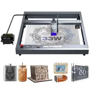 Order In Just $745.20 Acmer P2 33w Laser Cutter, Engraving At 30000mm/min, Ultra-silent Auto Air Assist, 0.01mm Engraving Accuracy, Ios Android App Control, Pre-assembled, 420*400mm With This Discount Coupon At Geekbuying