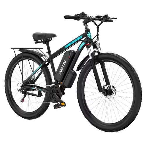Pay Only $800.09 For Duotts C29 Electric Bike 750w 29*2.1 Inch Wheel 48v 15ah Battery 50km Range 50km/h Max Speed Shimano 21 Speed Gear Electric Mountain Bike With Rear Rack With This Coupon Code At Geekbuying