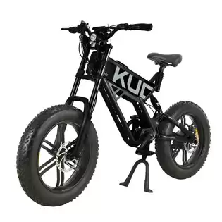 Order In Just €1049.00 Kugoo T01 Electric Bicycle 48v 500w Motor 13ah Battery 20*4.0 Inch Fat Tires 38km/h Max Speed Shimano 7-speed Gears Hydraulic Brakes 50-65km Mileage 150kg Load Electric Mountain Bike - Black With This Discount Coupon At Geekbuying