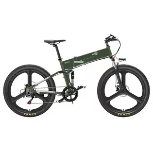 Pay Only €849.00 For Bezior X500 Pro Folding Electric Bike Bicycle 26 Inch Tire 500w Motor Max Speed 30km/h 48v 10.4ah Battery Aluminum Alloy Frame Shimano 7-speed Shift 100km Power-assisted Range Lcd Display Ip54 Waterproof Max Load 200kg - Black Green With This Coupon Code