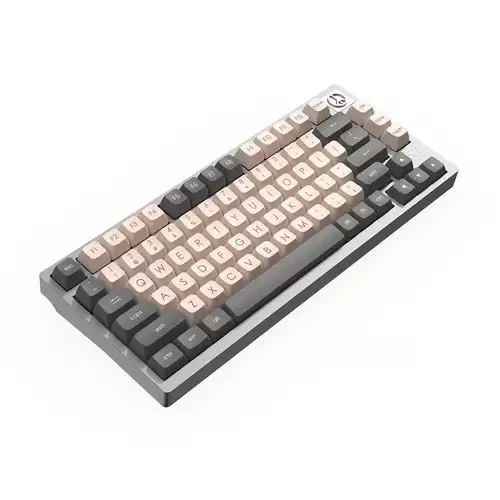 Order In Just $179.99 Ajazz Ac081 75% Wired Aluminium Gasket Hot-swappable Anti-ghosting Mechanical Gaming Keyboard With White Switch For Laptop Pc With This Coupon At Geekbuying