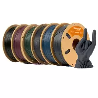 Pay Only $99.72 For 6kg Eryone Carbon Fiber Petg Filament (black + Red + Green + Blue + Dark Gray + Light Black) With This Coupon Code At Geekbuying