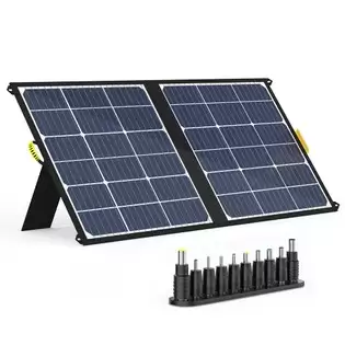 Order In Just $199.99 Vtoman 100w Foldable Solar Panel, 22% Conversion Efficiency, Ip65 Waterproof, Adjustable Kickstands With This Discount Coupon At Geekbuying