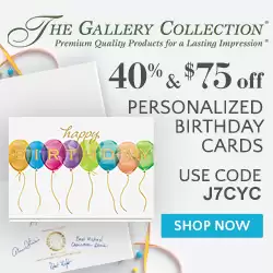 Get 40% Off Plus $75 Off Birthday Cards With This Gallerycollection Discount Voucher