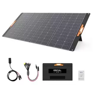 Pay Only $470.73 For Blackview Oscal Pm400 400w Foldable Solar Panel, Adjustable Kickstand, 22.7% Solar Conversion Efficiency, Etfe Material With This Coupon Code At Geekbuying