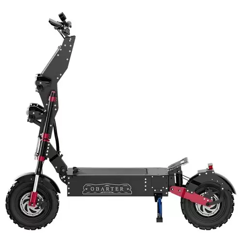 Pay Only $2999 For Obarter-x7 Super Electric Scooter 14 Inch Off Road Tires 4000w*2 Dual Motors 60v 60ah Battery 90km/h Max Speed 120kg Load 140km Range Without Seat With This Coupon At Geekbuying