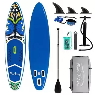 Order In Just $189.90 Funwater Supfr02e Stand Up Paddle Board 350*84*15cm Accessories Include Fin, Leash, Waterproof Phone Bag, Hand Pump, Backpack With This Discount Coupon At Geekbuying