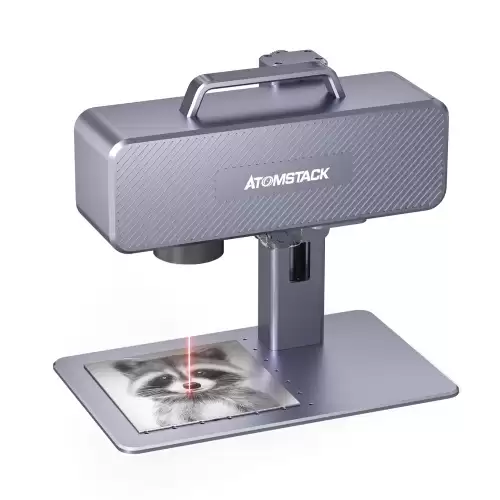 Order In Just 849€ For Atomstack M4 Infrared Laser Engraving Marking Machine Desktop Handheld 2-In-1 With Rotat At Cafago