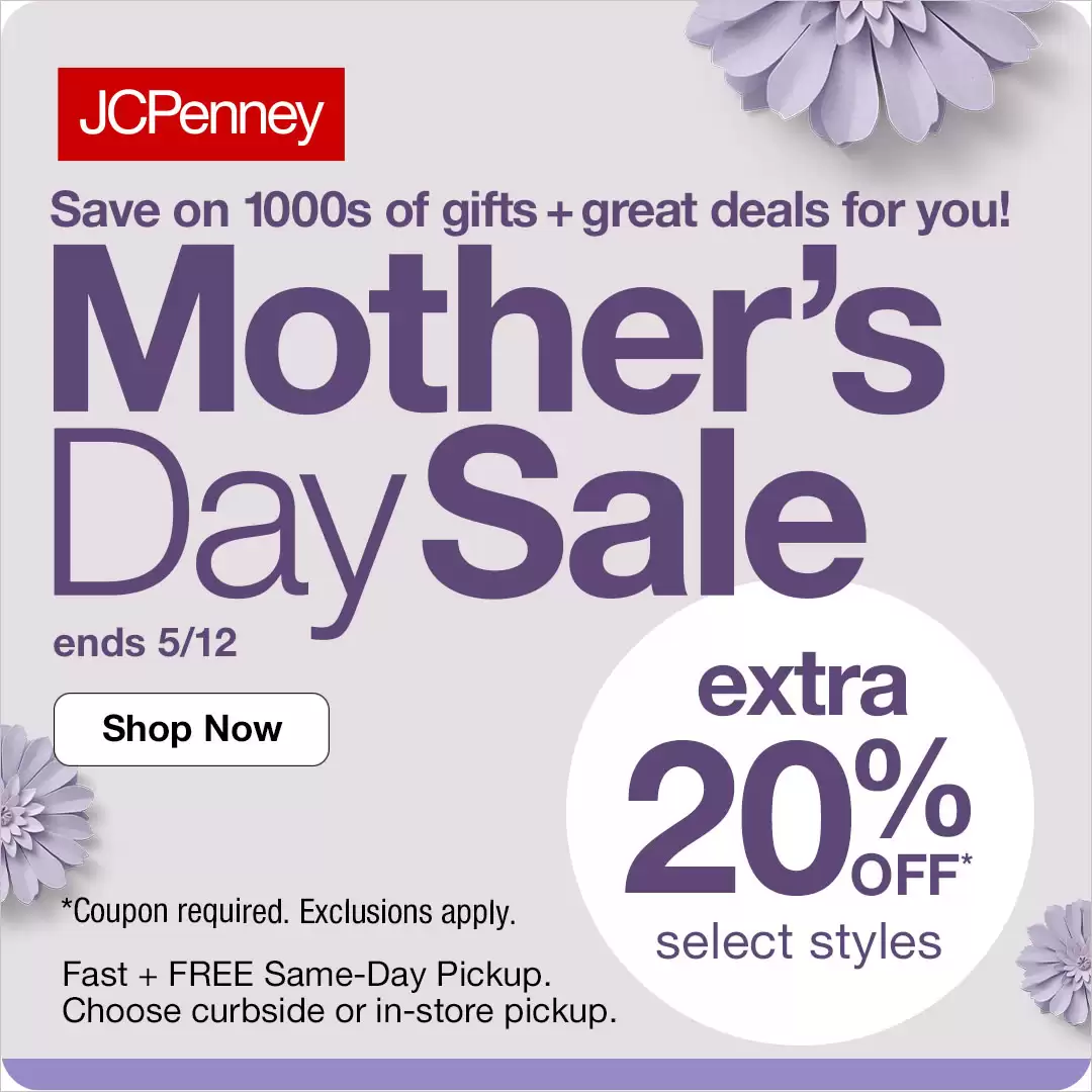 Get 20% Off With This Jcpenney Discount Voucher
