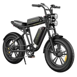 Order In Just $1149.00 Engwe M20 Electric Bike 2*13ah Batteries 20*4.0 Inch Tires 750w Brushless Motor 45km/h Max Speed Front & Rear Disc Brakes - Black With This Discount Coupon At Geekbuying