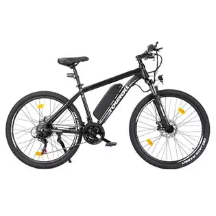 Pay Only €499.00 For Touroll U1 26-inch Off-road Tire Electric Mtb Bike With 250w Motor, 36v 13ah Removable Battery, Max 65km Range, Shimano 21-speed Gear Shimano 21-speed Disc Brake Ipx4 Waterproof - Black With This Coupon Code At Geekbuying