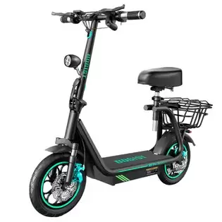 Pay Only $#value For Bogist M5 Pro+ Folding Electric Scooter 12 Inch Pneumatic Tire 500w Motor Max 40km/h 48v 15ah Battery Smart Bms Disc Brake Up To 35km Range With Seat For Commute And Travel - Black With This Coupon Code At Geekbuying