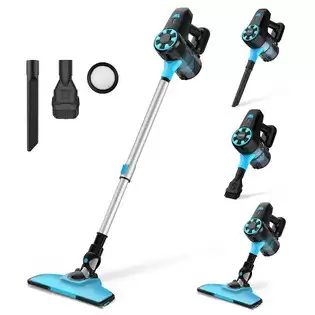 Order In Just $62.18 Yisora N3 Cordless Vacuum Cleaner, 17kpa Powerful Suction, 0.7l Dust Cup, 40min Runtime, 2200mah Capacity, 70db Noise Level, Light Blue With This Discount Coupon At Geekbuying