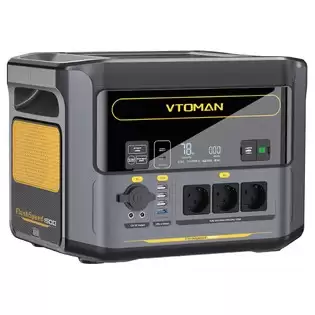 Pay Only $694.06 For Vtoman Flashspeed 1500 Portable Power Station, 1548wh Lifepo4 Battery, 1500w Output, 12v Dc And 100w Type-c Ports, With 12 Ports With This Coupon Code At Geekbuying