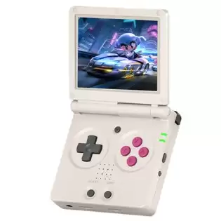Order In Just $61.63 Anbernic Rg35xxsp Flip Game Console, 64gb, 30+emulators, 3.5inch Ips Screen, Hdmi Out, Multimedia Apps, 8h Autonomy, 5g Wifi Bluetooth, Hall Magnetic Switch, Moonlight Streaming - Grey With This Coupon At Geekbuying