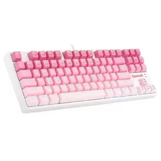 Pay Only €34.99 For Redragon K576w-gp Daksa Tkl Wired Mechanical Keyboard 87 Keys Gradient Pbt Keycap Red Switch - Pink With This Coupon Code At Geekbuying