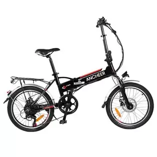 Order In Just €449.00 Ancheer Am1908 Electric Bike, 250w Motor, 36v 8ah Battery, 20*1.95-inch Tires, 25km/h Max Speed, 35km Range, Disc Brake, Suspension Front Fork, Shimano 7-speed - Black With This Discount Coupon At Geekbuying