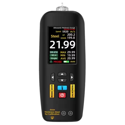 Order In Just $75.86 Bside T7 Ultrasonic Thickness Gauge, 0.01-300mm Measuring Range, 2.8inch Tft Color Screen, With Flashlight Function, 2000ma Lithium Battery, Grey With This Coupon At Geekbuying