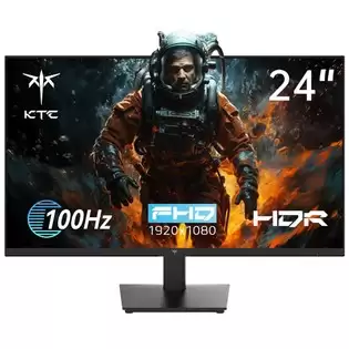 Pay Only €82.99 For Ktc H24v13 23.8-inch Gaming Monitor, 1920x1080 16:9 100hz High Refresh Rate Va Panel, 4000:1 Contrast Ratio, 104% Srgb Hdr10 16ms Response Time, Low Blue Light, Freesync & G-sync Compatible, Hdmi Vga Audio Out, Vesa Wall Mount Tilt Adjustment Display With