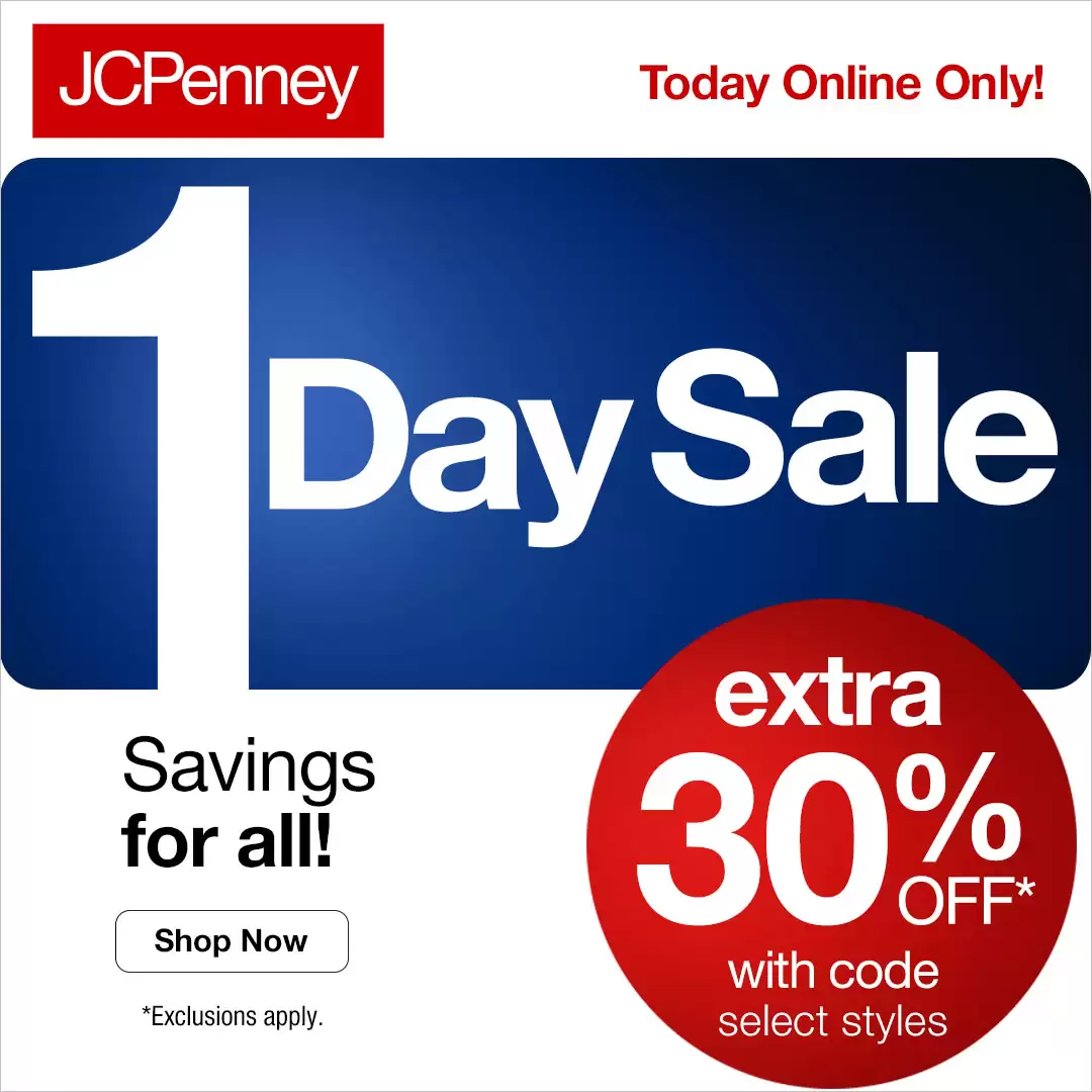 Get 30% Off With This Jcpenney Discount Voucher