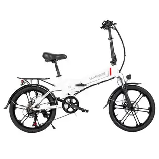 Pay Only €729.00 For Samebike 20lvxd30-ii Upgrade Folding Electric Moped Bike, 20'' Tire, 48v 350w Motor, 10ah Battery 30km/h Max Speed - White With This Coupon Code At Geekbuying