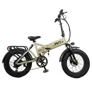 Order In Just €999.00 Pvy Z20 Plus Folding E-bike 20*4.0 Inch Fat Tires 500w Motor 50km/h Speed 48v 14.5ah Battery 50-80km Range 150kg Load Shimano 7-speed - Khaki With This Discount Coupon At Geekbuying