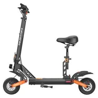 Pay Only €509.00 For Kukirin G2 Pro Adventurers Dream Folding Electric Scooter 9.0x3.0 Inch Pneumatic Tire 600w Brushless Motor 48v 15ah Battery Max Speed 45km/h Max Range 55km Hd Lcd Display Dual Disc Brake Led Light With Seat - Black With This Coupon Code At Geekbuying