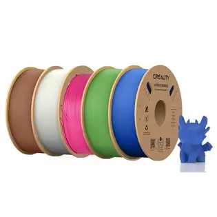 Pay Only €74.99 For 5kg Creality Hyper-pla Filament - ( 1kg Green + 1kg Brown + 1kg Blue + 1kg Strawberry Red + 1kg White) With This Coupon Code At Geekbuying