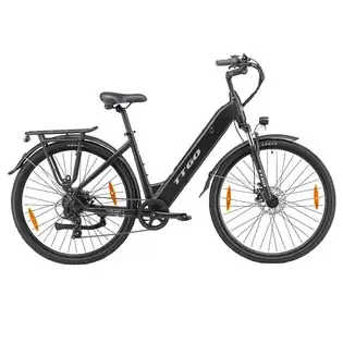 Order In Just $769.07 Ttgo Hz-28st Electric Bike, 250w Motor, 36v 20ah Battery, 700c*45c Tire, 25km/h Max Speed, 100km Max Range, Disc Brake, Shimano 7 Speed, Lcd Display - Black With This Discount Coupon At Geekbuying