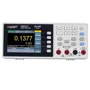 Pay Only $100.72 For Owon Xdm1241 Battery Powered Digital Multimeter, 55000 Counts, True Rms, High Accuracy, With 3.5-inch Tft Lcd Screen With This Coupon Code At Geekbuying