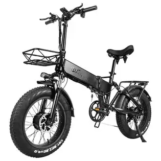 Pay Only €1199.00 For Cmacewheel Rx20 Max Electric Bike 20*4.0 Inch Cst Fat Tire Dual 750w Motor 45km/h Max Speed 110km Max Range 48v 17ah Battery 150kg Load Hydraulic Brake With This Coupon Code At Geekbuying