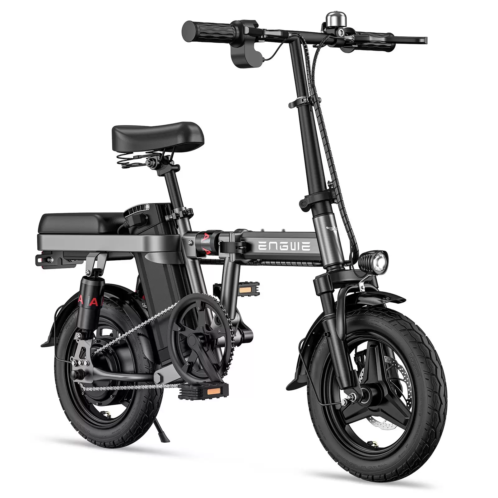 Order In Just $535 Coupon Engwe T14 Ebike 14in 250w Hub Motor Multiple Suspension Folding Electric Bicycle 50-60km Pas Mode Range With This Discount Coupon At Tomtop